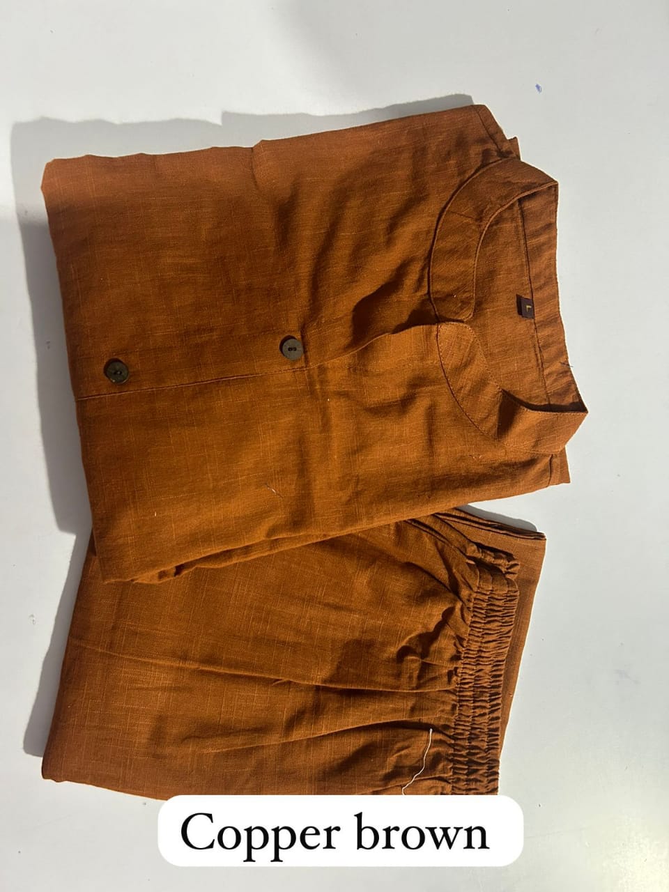 Pure south cotton handwoven kurta with plazzo
