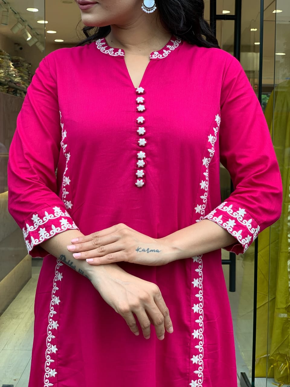 Perfect Embroidered Suit Set
