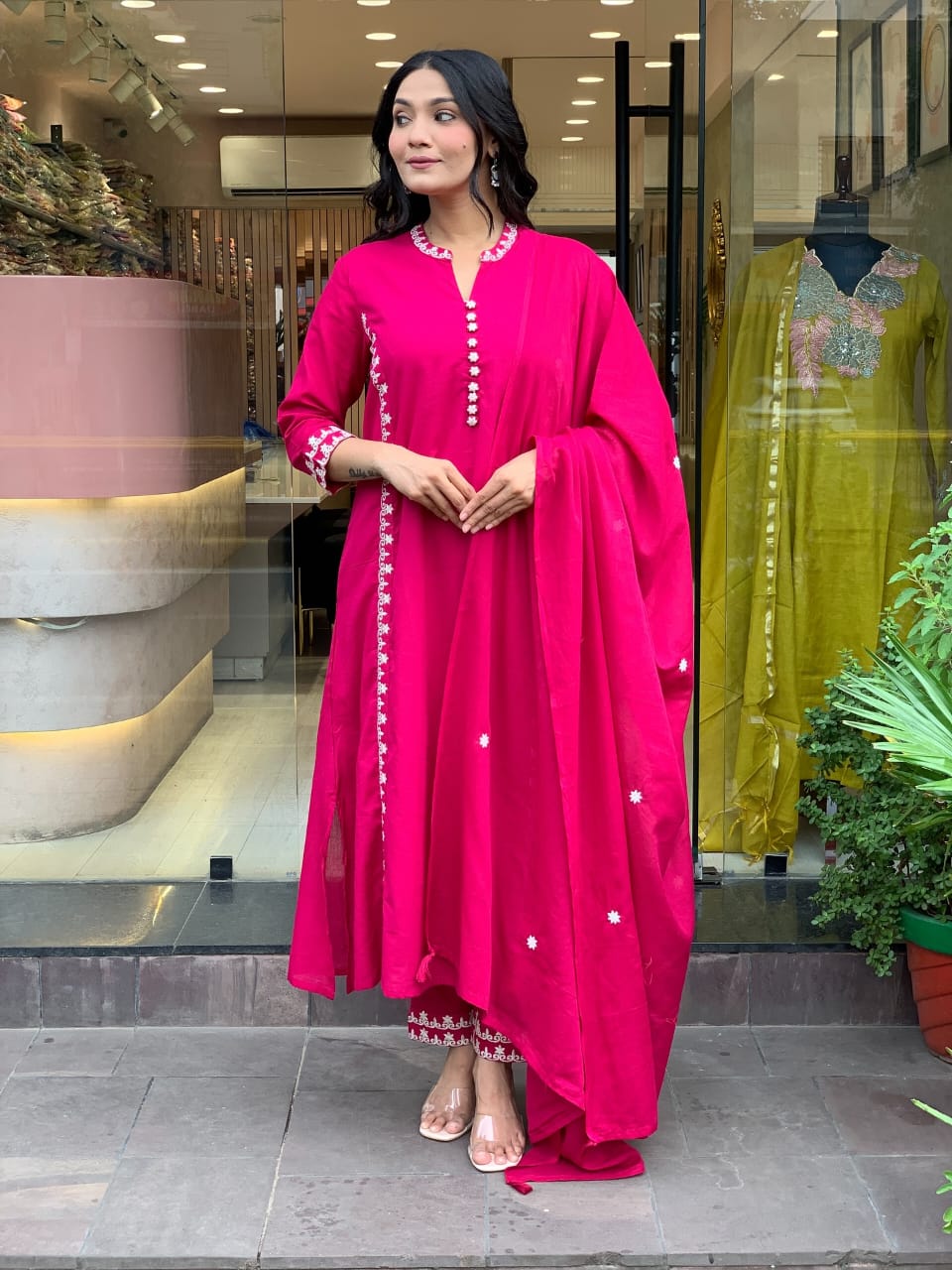 Perfect Embroidered Suit Set