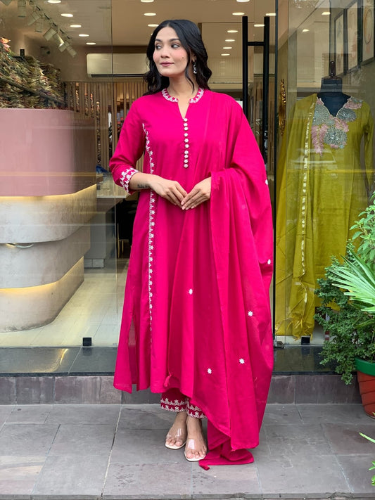 Perfect Embroidered Suit Set