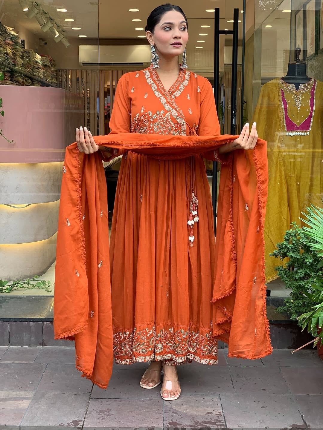Meherbaan Angrakha Set