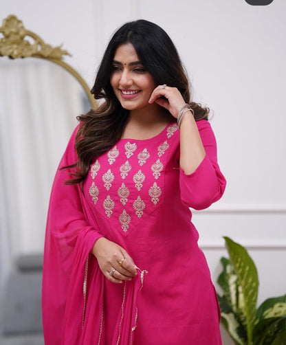 Gulbahaar Elegance Cotton Suit