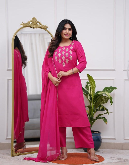 Gulbahaar Elegance Cotton Suit
