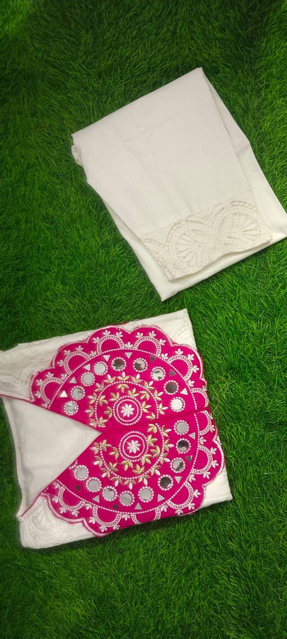 Embroidered Cotton Shiffle cord