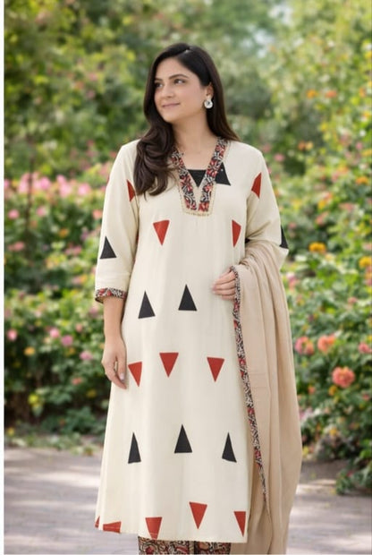 Summer Cotton Kurti set
