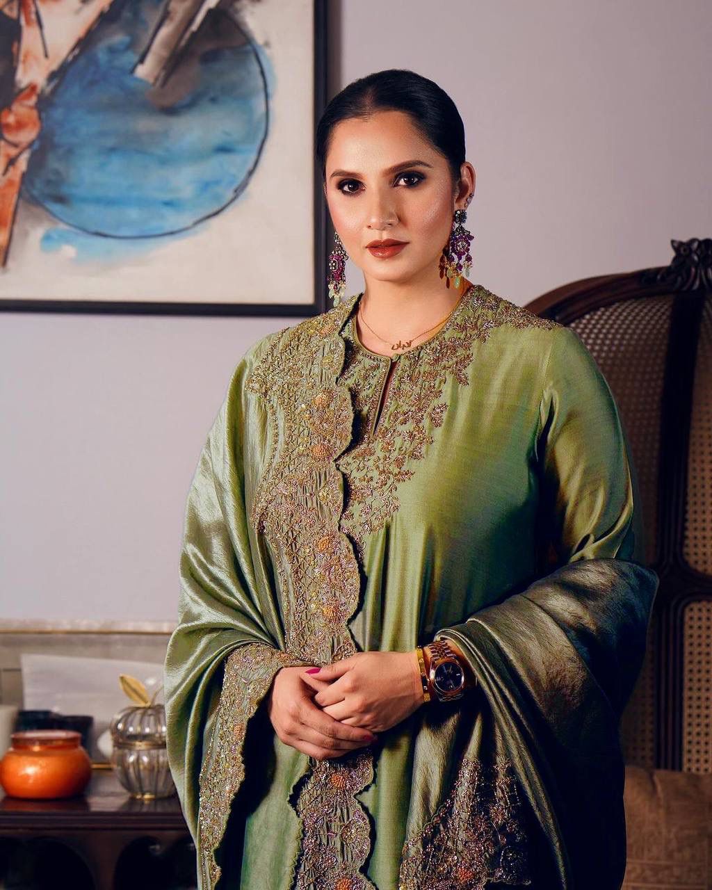 Designer Kurta Dhoti Set