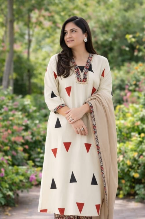Summer Cotton Kurti set