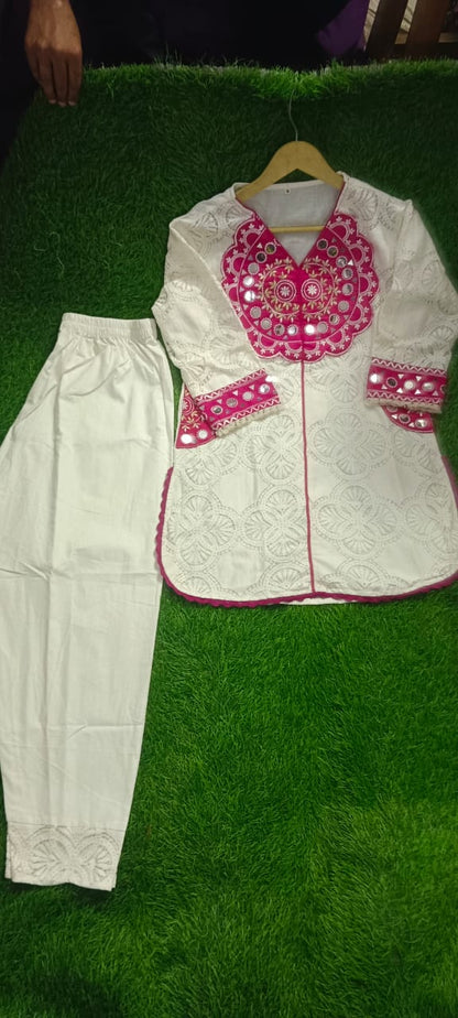 Embroidered Cotton Shiffle cord