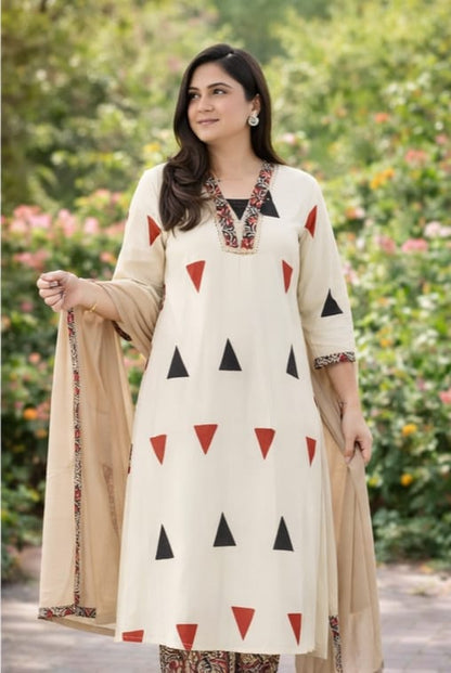 Summer Cotton Kurti set