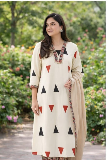 Summer Cotton Kurti set