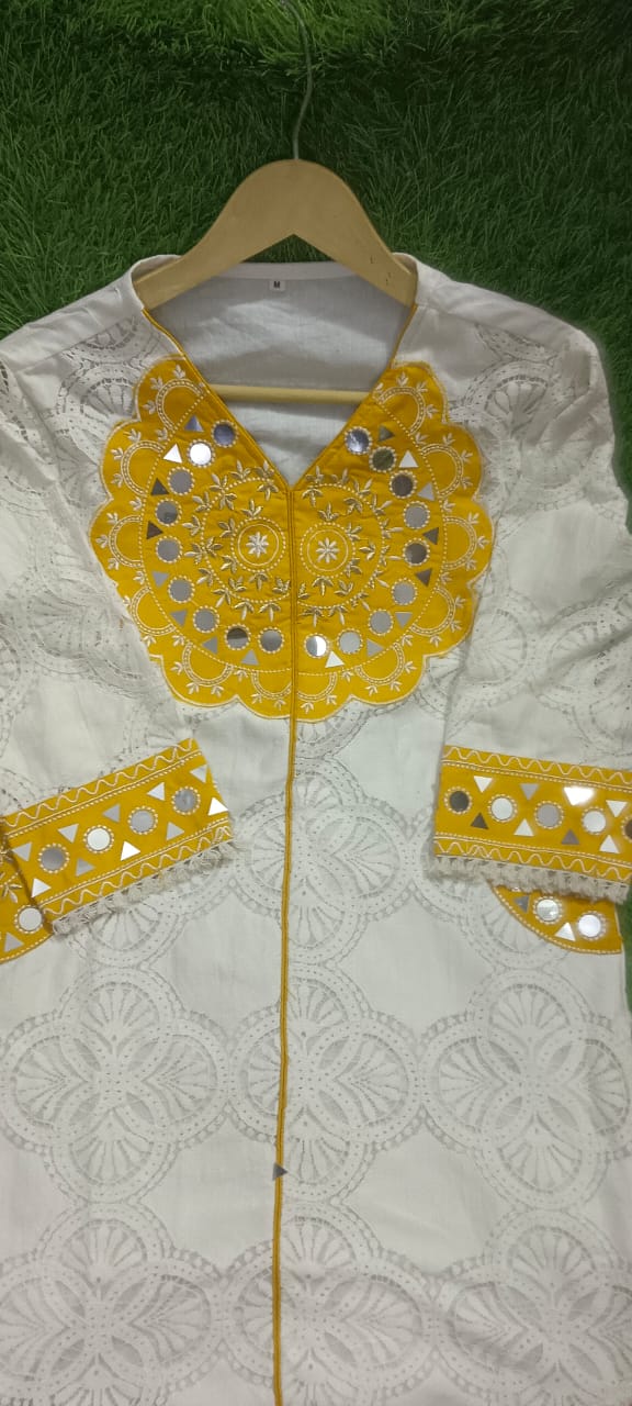 Embroidered Cotton Shiffle cord