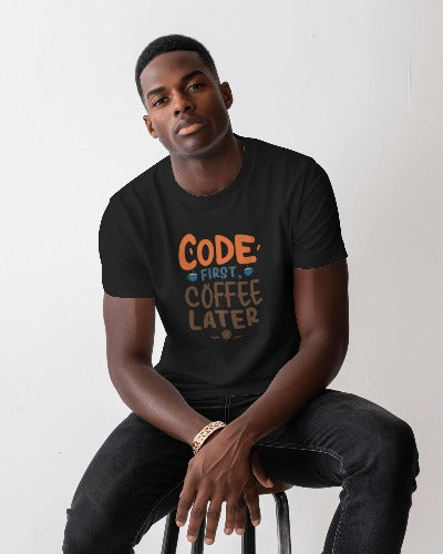 Code first coffee later